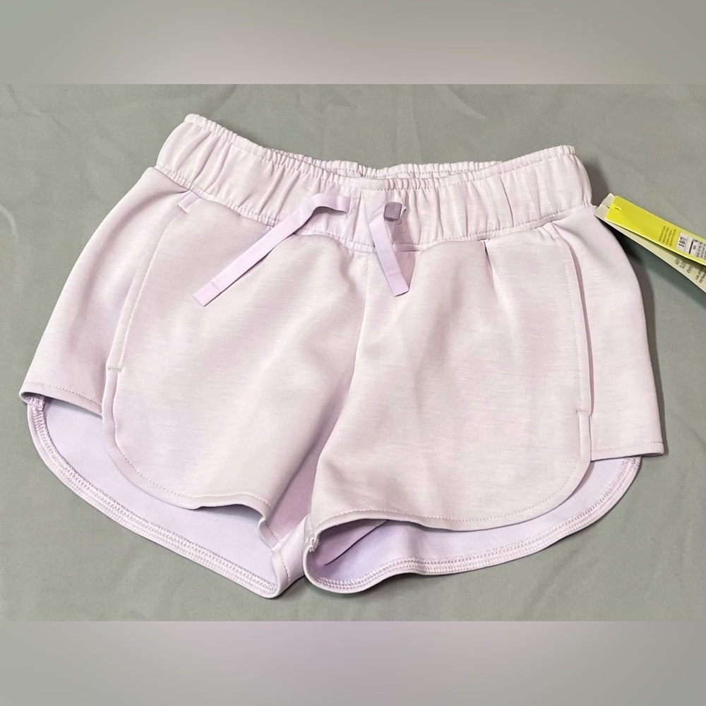 Girls Size S (6/7) All in Motion Lavender Athletic Shorts